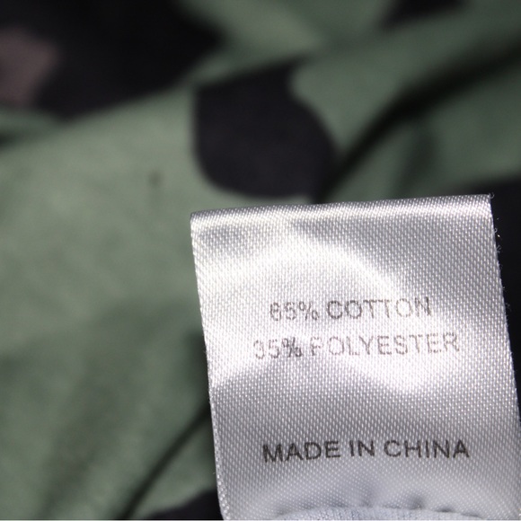 Haute Edition V-Neck Women's Leopard Print Summer Casual Top Tee Green - Picture 8 of 8